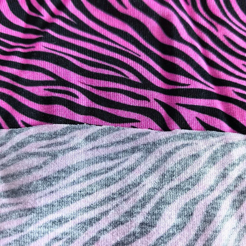 Printed Cotton Jersey Fabric factory